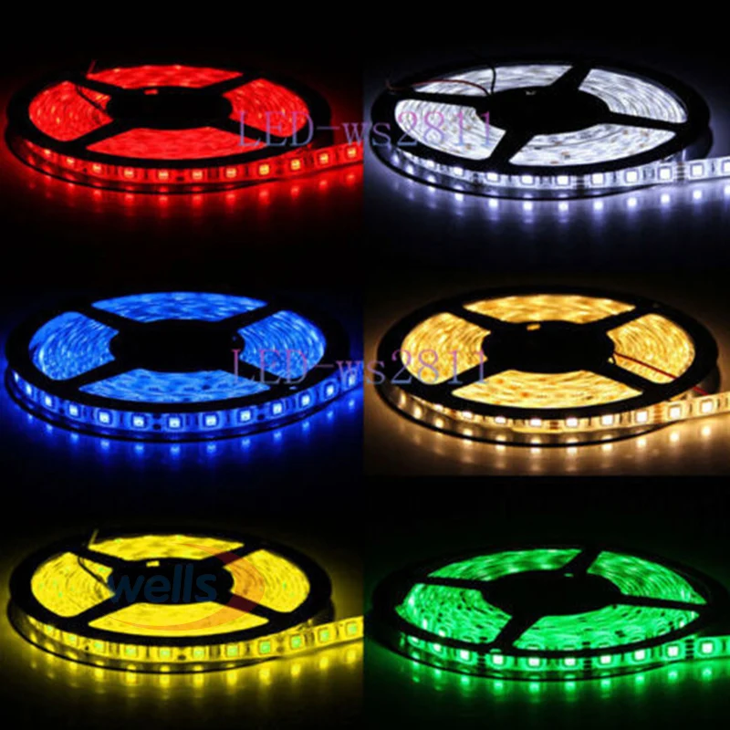 Лента светодиодная 5050SMD DC 12 В 60 светодиодов 5 м|led ribbon|rgb colorwarm white |
