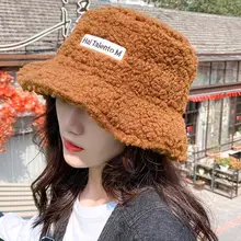 Новинка; зимняя женская шапка; бархатная теплая шапка для защиты ушей; Рыбацкая шапка в стиле ретро; бархатная шапка из овечьей шерсти; Повседневная Милая однотонная плюшевая шапка