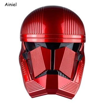 

Ainiel Star Wars Sith Red Trooper Mask The Mandalorian Helmet Kylo Ren Hard PVC Masks Halloween Cosplay Props Men Adult Kids