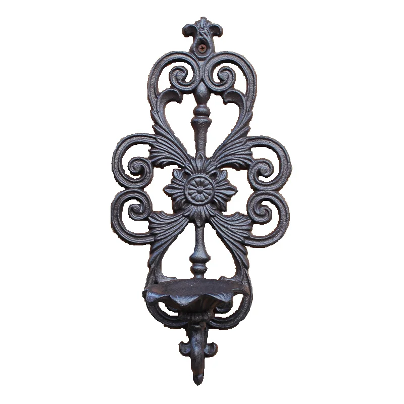 Antique Handmade Cast Iron Wall Candle Holder American Farm Country Accents Home Garden Decor Wall Mounted Metal Candle Holder Antique Handmade Cast Iron Wall Candle Holder American Farm Country Accents Home Garden Decor Wall Mounted Metal Candle Holder