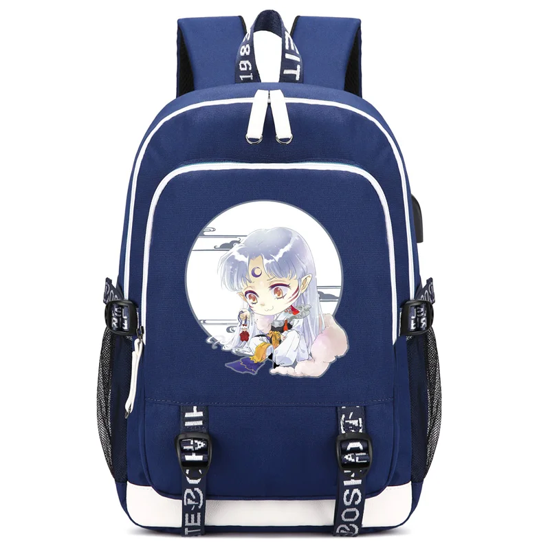 Рюкзак инуяся Bangtan Boys школьная сумка Цзиминь Чжон Кук JIN - Цвет: style2 blue