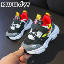 

XWWDVV Children Sneakers Mesh Breathable Kids Booties High Quality Magic Buckle Boy Girl Outdoor Casual Shoes Activity Supplies