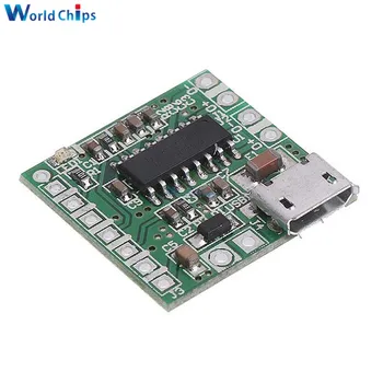 

PAM8403 Audio Amplifier Board DC 5V 3W+3W Class D Micro USB Charge Mini Digital AMP Sound Board Support Bluetooth Interface