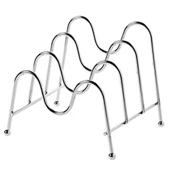 

Kitchen Pan Rack Multi-layer Pot Cover Shelf Dish Chopping Board Holder Iron Stand Lid Storage Rack for Household