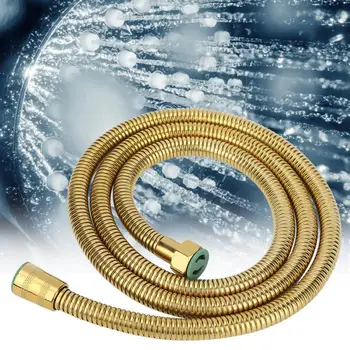 

G1/2in Shower Hose Plumbing Hoses Flexible Stainless Steel Smooth Tube Pipe Anti Explosion-proof Pull Tube 0.8Mpa Plumbing Hose
