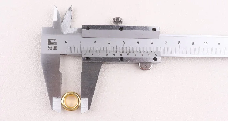 100 наборов золотые металлические люверсы 13,5*5 мм с люверсами для DIY Скрапбукинг Кепка кожевенное ремесло обувь ремень сумка бирка одежда аксессуары