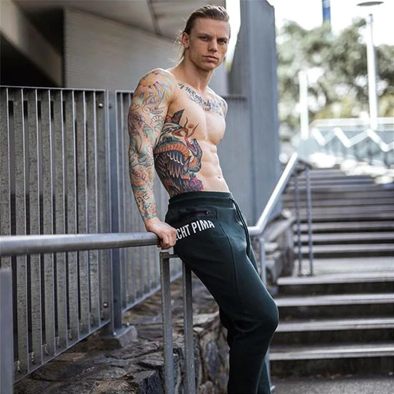 Осень мода Slim Fit Набор для бега для мужчин хлопок Спортивная Толстовка Спорт на открытом воздухе тренажеры фитнес альпинистское снаряжение набор