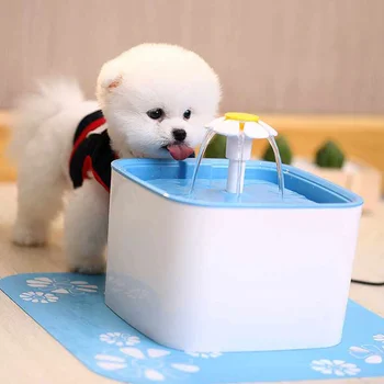 

Pet Water Fountain Silicone Mat For Cats And Dogs For Cat Water silicone mat for pet bowls Easy Washing Pet Supplies