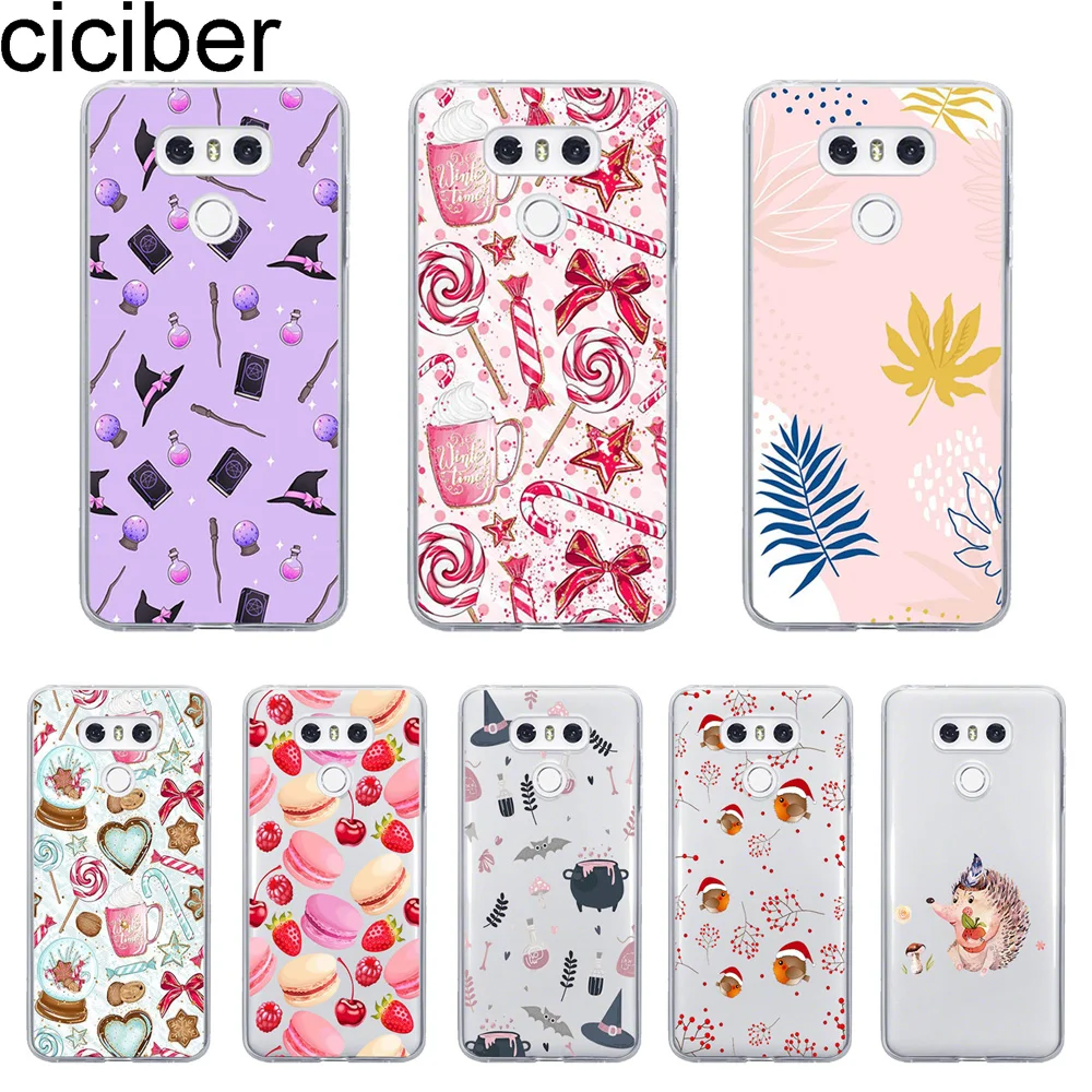 Ciciber для LG G6 G7 G5 G4 V30 V35 V40 V20 THINQ TPU Защитный чехол K10 K8 K7 K4 2017 2018 K9 K11 плюс Чехол