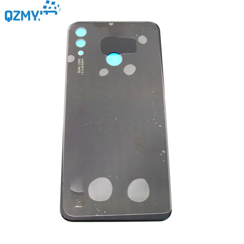 Оригинальная Замена для huawei nova 3i/p smart plus+ Задняя стеклянная задняя крышка корпуса чехол крышка батареи задняя дверь Глянцевая INE-LX1 L21 - Цвет: black