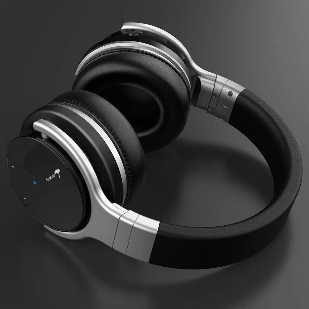 Meidong E7B Wireless Headphones Bluetooth Earphone Active Noise Cancelling Headphone 30-Hour Playtime Headset With Microphone earphone