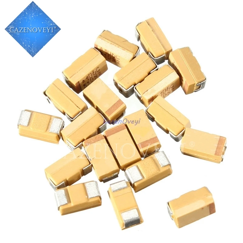 Танталовый конденсатор 20 шт./лот A 3216 10 мкФ 16V 106 106C SMD | Электронные компоненты и