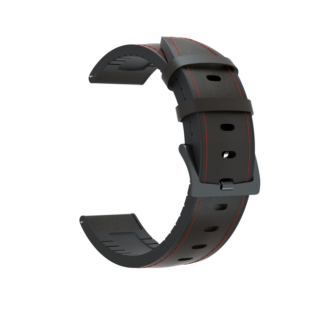 Strap Leather for haylou solar ls05 Quick Release Watchband 22mm Wristband For Huawei Honor Magic Watch 2 46mm bracelet