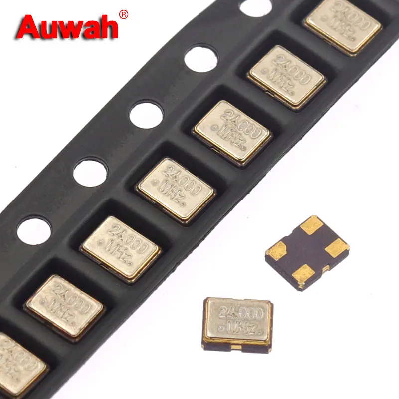 Parche De 20 Piezas De 24 MHZ, Cristal Activos, 3225 OSC, 24 M, 24