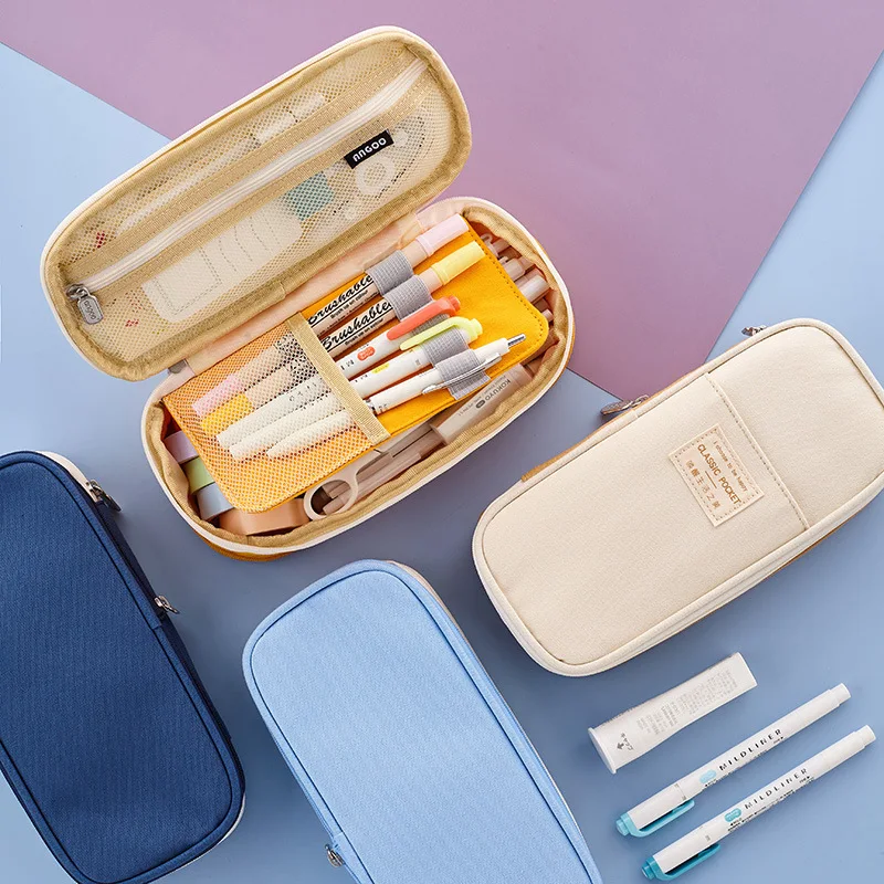 

Upgraded Pencil Case Large Capacity Pencil Bag for Student Pen Pouch Box School Office Stationery Supplies Back To School