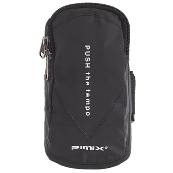 

RIMIX Running Arm Bag Jogging Sports Arm Bag Reflective Fitness Arm Belt Large Capacity Pocket for 6.6 Inch Mobile Phone
