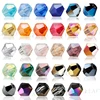 600 unids/lote 4mm Color plateado 5238 Bicone perlas cuentas espaciadoras sueltas Austria de cuentas de joyería para coser Diy suministros de fabricación de la joyería ► Foto 2/6