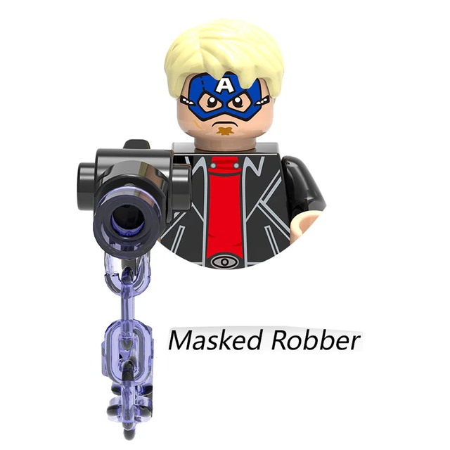 Disney Superheroes Spider-Gwen Mysterio Miles Morales Spiderman Building Blocks Doctor Octopus Lizard Action Figures Kids Toys M-X681