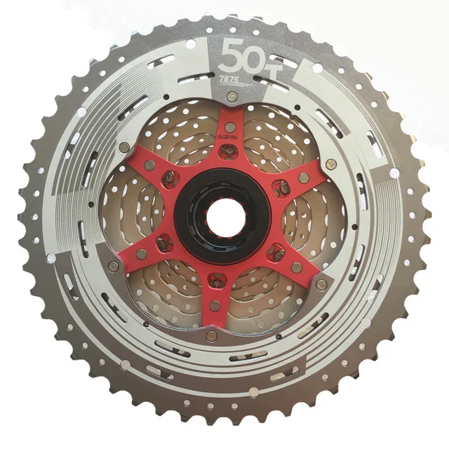 12 Speed Slver Sunracing 11 speed CSMX9X 10-46 T, 12 speed CSMZ91X 10-50T велосипедная кассета подходит для SRAM XD драйвер sram xd ядро только удлиненный задний крюк - Цвет: 12 Speed Slver