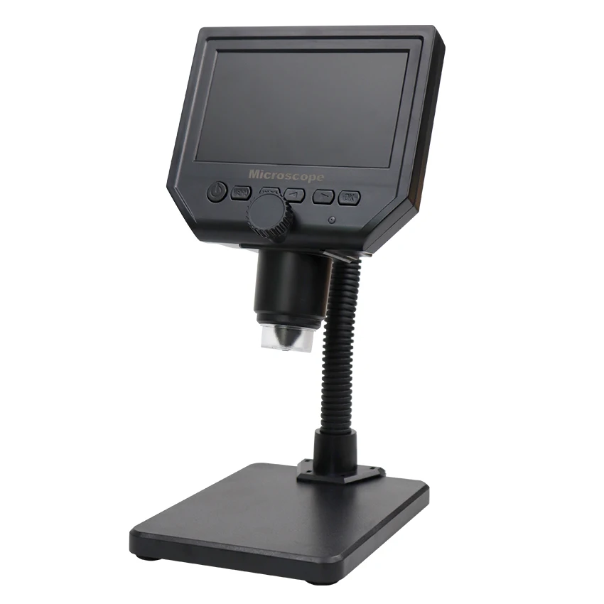 

600X 4.3 Inch Digital Microscope HD for PCB Motherboard Repairing 4.3 inch LCD Endoscope Magnifying Camera + 8 LED
