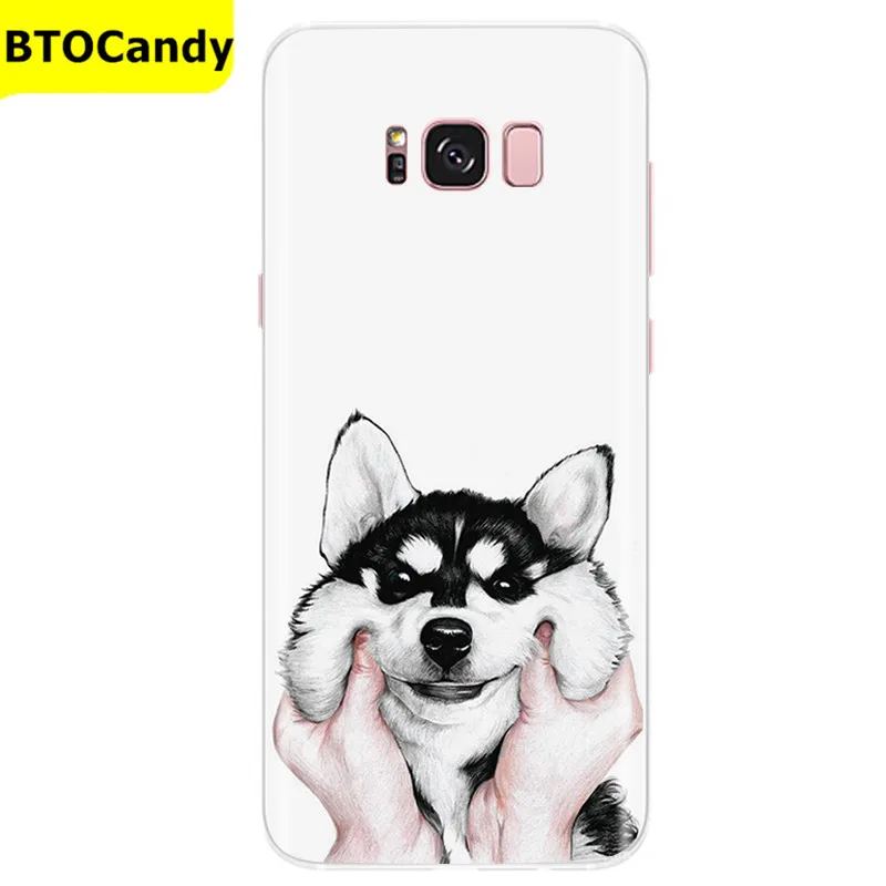 waterproof phone holder Case For Samsung Galaxy S8 Plus Silicone Case Cute Pattern Soft TPU Case For Samsung Galaxy S8 S 8 Plus Phone Case Fundas Coque cell phone pouch Cases & Covers