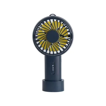 

2020 New Handheld Personal Mini Fan USB Rechargeable Portable Fan Cooler With Strap Adjustable 3 Speed For Office Outdoor Travel