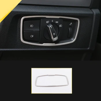 

For BMW 1 Series F20 F21 2012-2017, 2 Series Coupe F22 2014-2017 Car Interior Head Light Lamp Switch Button Cover Trim 1PC