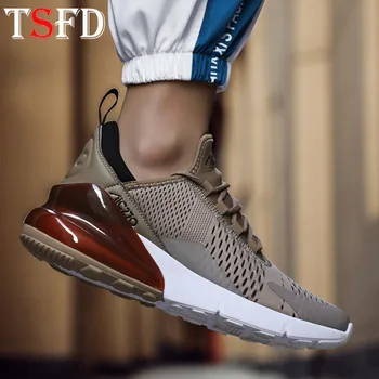 

Street Trend Sneakers for Men Summer Air Mesh Casual Shoes Men Trainers Shoes Brown Stomata Low Top Unisex Shoes Walk Shoes S11