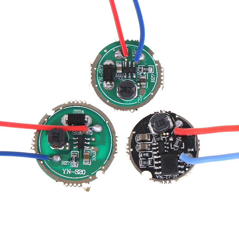 

3W LED Driver 17mm/20mm DC3.7V 1 Mode 5 Mode LED Flashlight Driver 1pcs