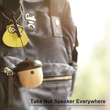 

Portable Bluetooth Mini Music Speaker Nut Shape Rechargeable Fast Charging Wireless Smart Sound Box