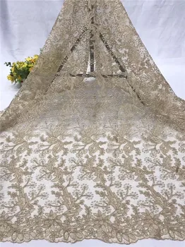 

Most popular French net lace fabric for party/wedding dress PDN890(5yards/lot) many color