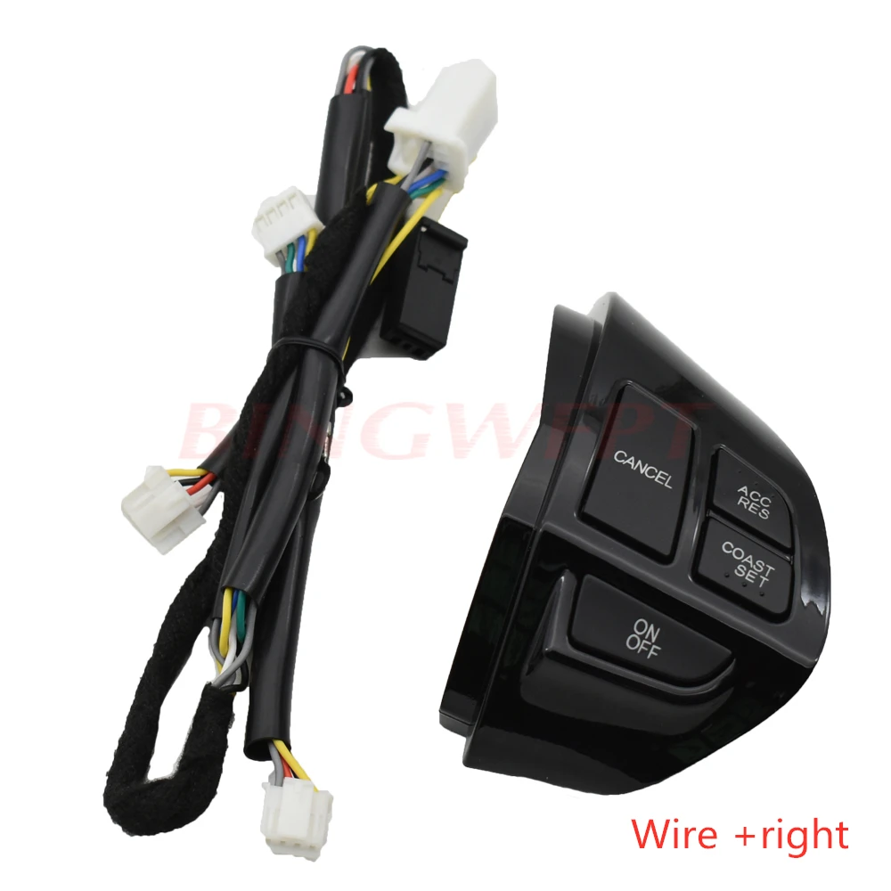 Кнопка громкости рулевого колеса 8701A087 подходит для MITSUBISHI LANCER OUTLANDER ASX 2007-2011 - Цвет: Right Cable