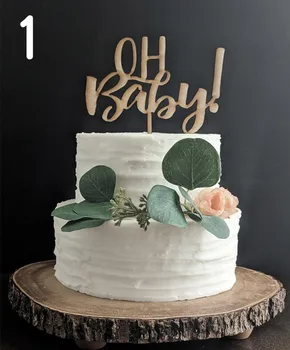 

Welcome Baby Cake Topper, For Baby Shower Party Cake Topper Oh Baby Birthday Cake Topper for Kids Birthday Baby Shower decor
