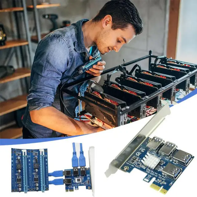 4 port USB 3.0 PCI-e Expansion Card PCI express PCIe USB 3.0 hub adapter 4-port USB3.0 controller USB 3.0 PCI e PCIe express 1x 2