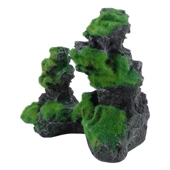 

1Pc Decoration Adornment Simulated Delicate Simulation Mountain Craft Mountain Landscape Mountain Decor for Office Fish Tank
