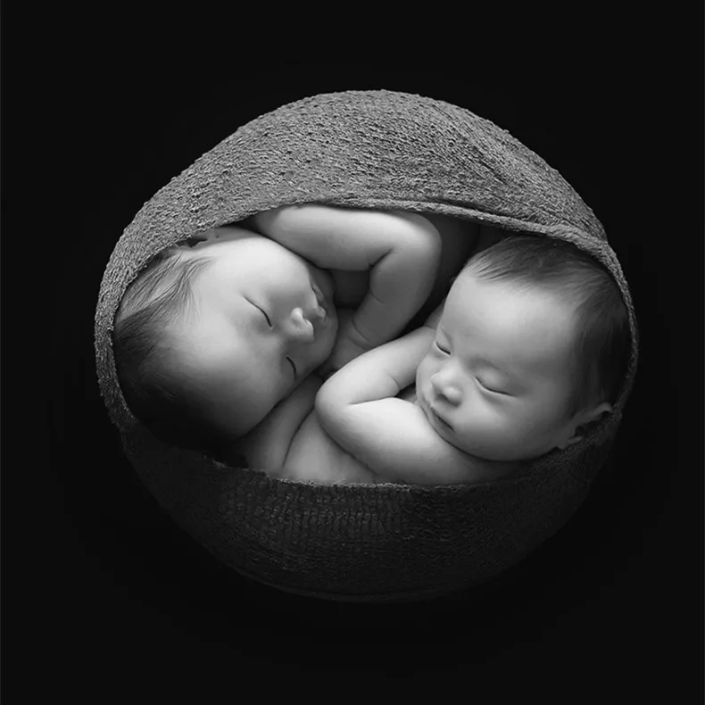 Newborn photography cloth props accessories black absorbent cloth baby blanket photo studio newborn shooting black background