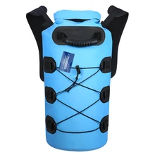 TOMSHOO 20L ПВХ спортивная сумка водонепроницаемый рюкзак треккинг Рыбалка катание на лодках сухой мешок открытый плавательный водонепроницаемый пакет