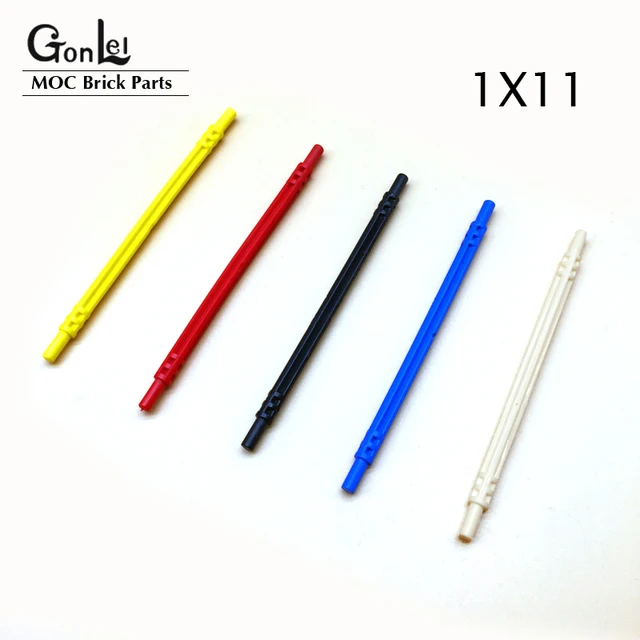 10Pcs/lot High-Tech 87mm Hose Soft Axle Flexible 11 Building Blocks Parts Toys For Kids Educational Compatible with 32199 Parts 1