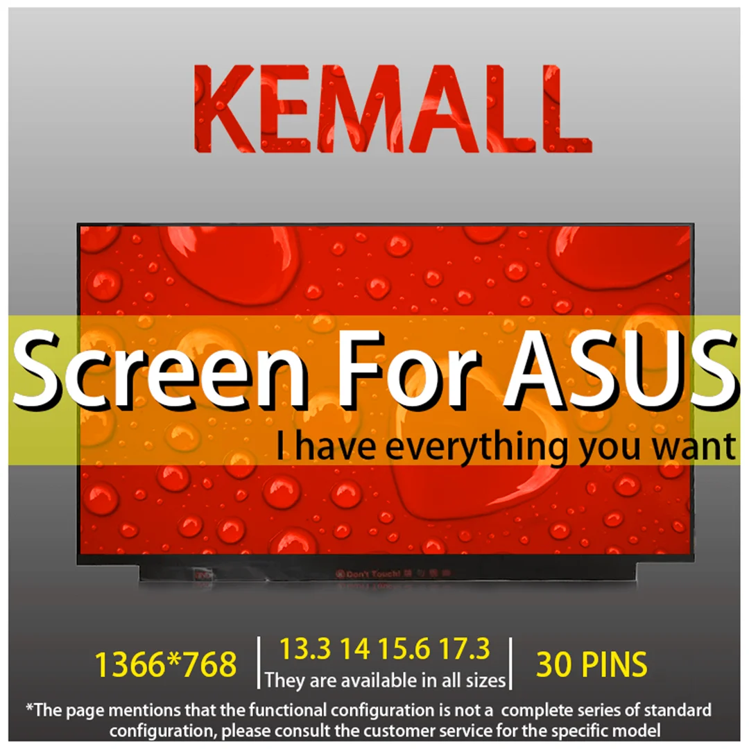 ЖК экран для ноутбука ASUS R557L X504L X555S F554L A556U V505L V555U F556U K551L PE552L 15 6 дюймов 30 контактный