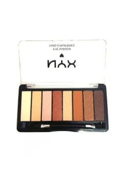 

Palette of shadows Nyx, 8 colors