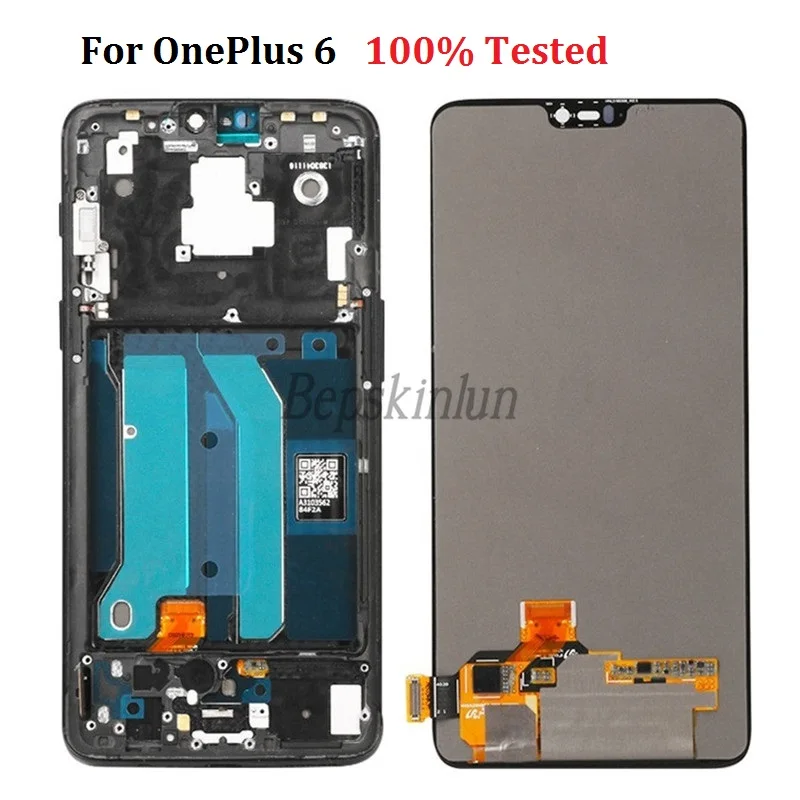 PROD 4000461319532 Bepskinlun For OnePlus 6 Original LCD Display Touch
Screen Digitizer Panel Assembly With / Without Frame Replacement 100%
Tested PROD 4000461319532 Bepskinlun For OnePlus 6 Original LCD Display Touch
Screen Digitizer Panel Assembly With / Without Frame Replacement 100%
Tested