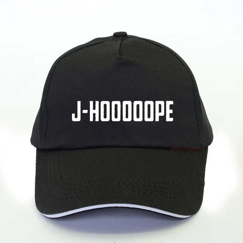 J-HOOOOOPE Для женщин Harajuku Бейсбол Кепки J-надеюсь поп женская обувь в Корейском стиле