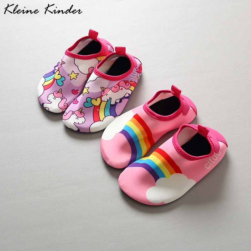 Детская обувь для плавания Повседневная Легкие носки пляжа и бассейна Детские