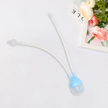 

Newborn Baby Safety Nose Cleaner Vacuum Suction Nasal Aspirator Flu Protections Wash Cleaner Nose Protector Cleans Moistens