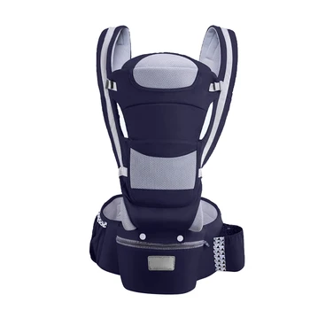

Adjustable Portable Soft Hip Seat 0-48months Multifunctional Outdoor Baby Carrier Backpack Hands Free Wrap Newborn Detachable