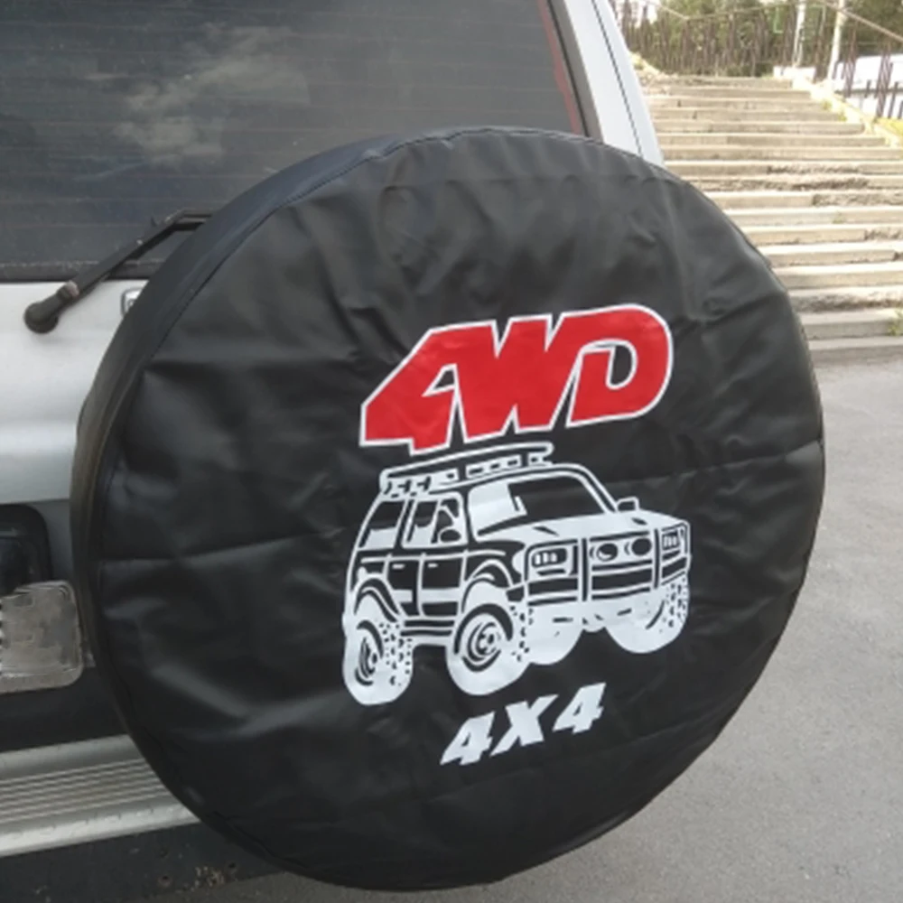 1" 15" 1" 17" дюймов ПВХ кожаный защитный чехол для шин сумка для Ford Ecosport Skoda Yeti Hummer Land Rover Jeep