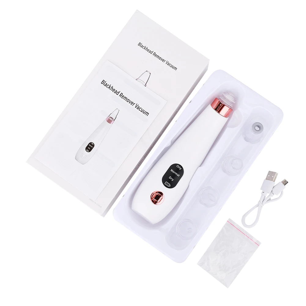 Clear Beauty Remove Blackhead Blackhead Removal Equipment ABS White Black Head Cleaner Cosmetic Instrument Fashion Effective