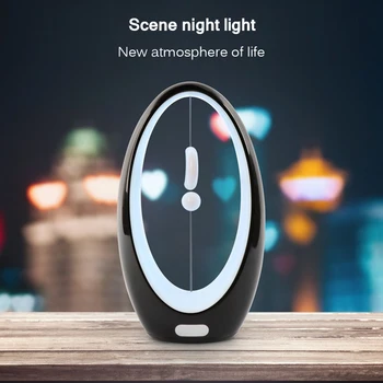 

Hot Magnetic Suspension Balance Lamp USB Charging LED Simple Smart Colorful Night Light Home Decoration