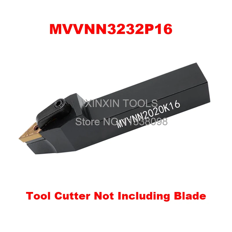 

MVVNN3232P16 M-Type CNC Turning Lathe Machine Tools Lathe Cutting Tools External Turning Tool Holder 32*32*170mm
