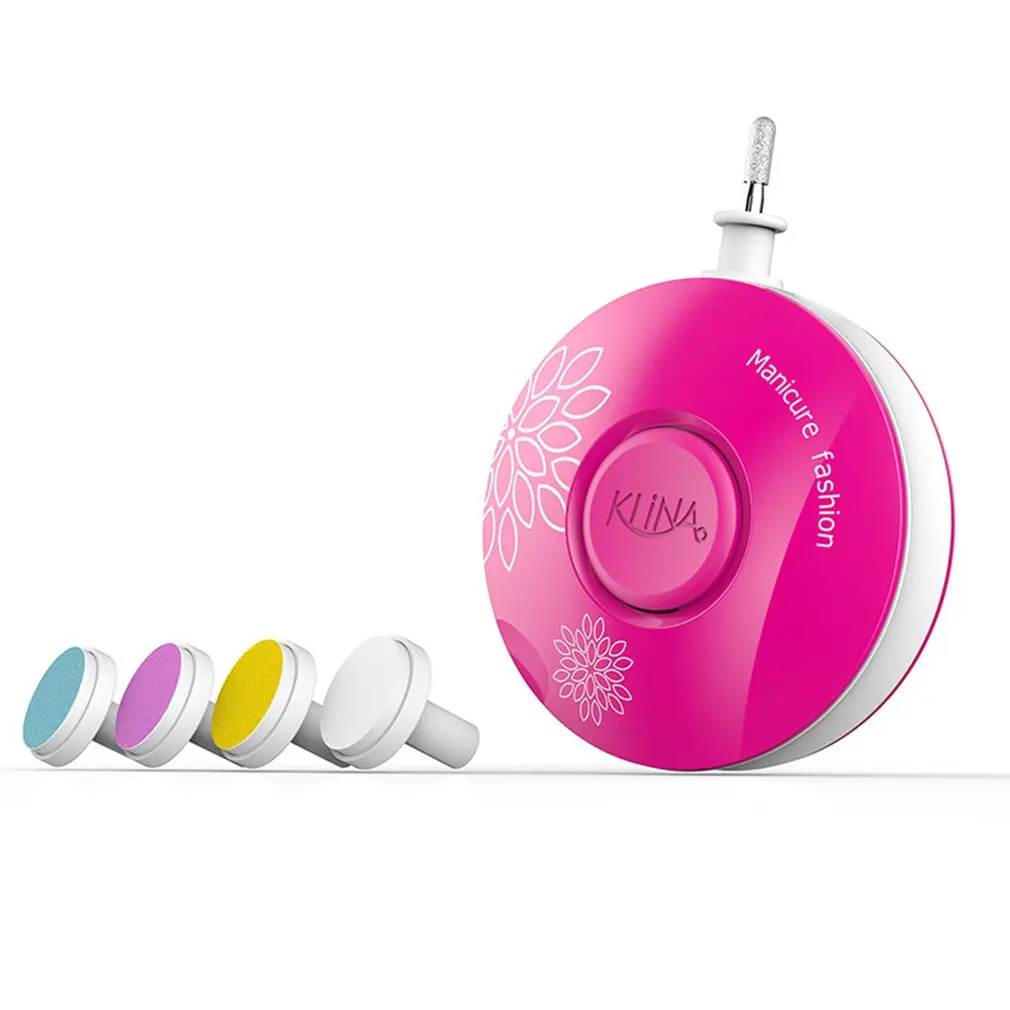 Маникюрный набор для маникюра, Электрический детский манипулятор, электрический инструмент для полировки ногтей, заточное устройство